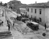 Επισκευή αγωγού εντός της πόλεως 1930